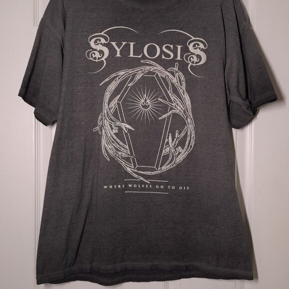 Sylosis: Where Wolves Go To Die USED Shirt (L, Dark Gray, Thrash, Metal) - Picture 6 of 7